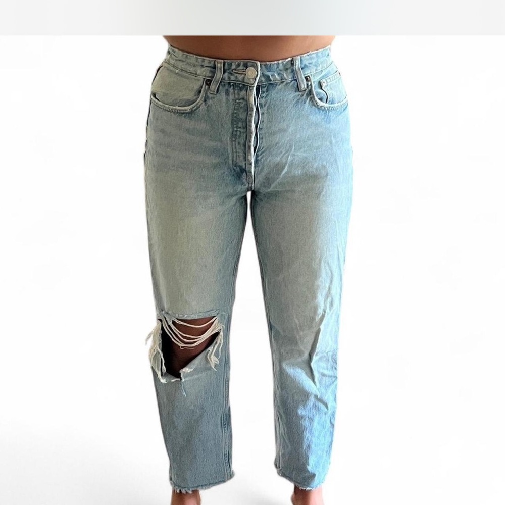Zara Light Blue Denim Jeans